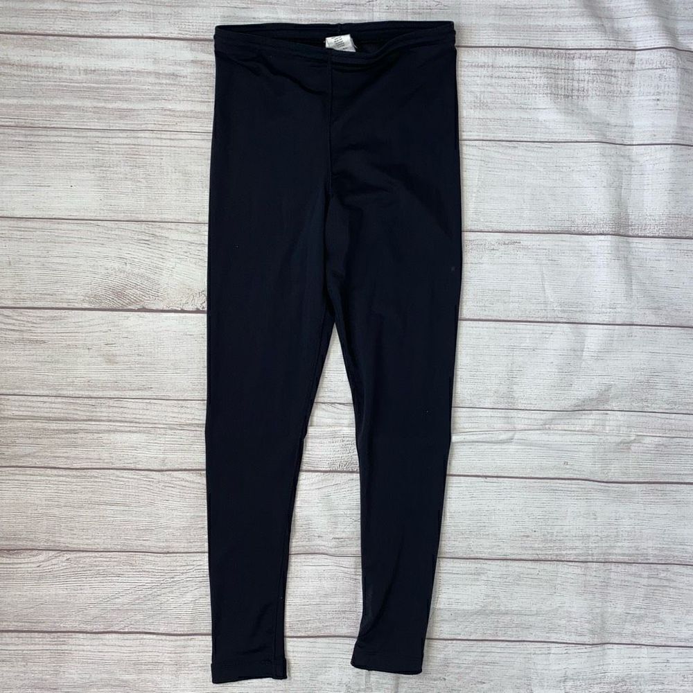 Trek Bicycle Cycling Tights Women M Pull On W/drawstring & Back Leg Reflector